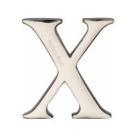 M Marcus Heritage Brass Letter X - Pin Fix 51mm